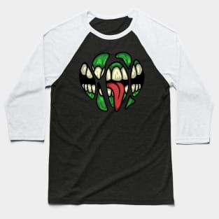 Ripped Monster Mouth Baseball T-Shirt